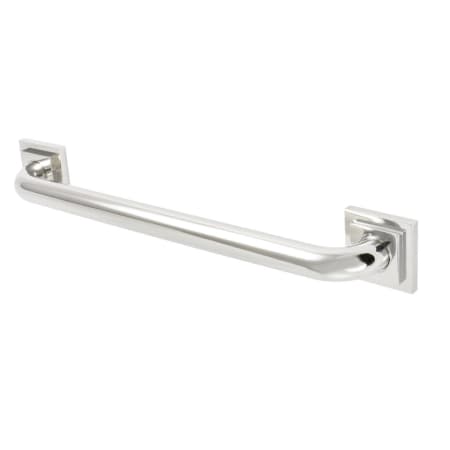 A large image of the Kingston Brass DR61418 Polished Nickel