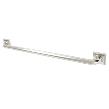 A large image of the Kingston Brass DR61430 Polished Nickel