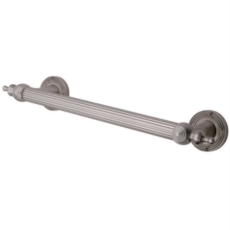 A large image of the Kingston Brass DR71012 Brushed Nickel