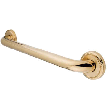 A large image of the Kingston Brass DR81412 Polished Brass