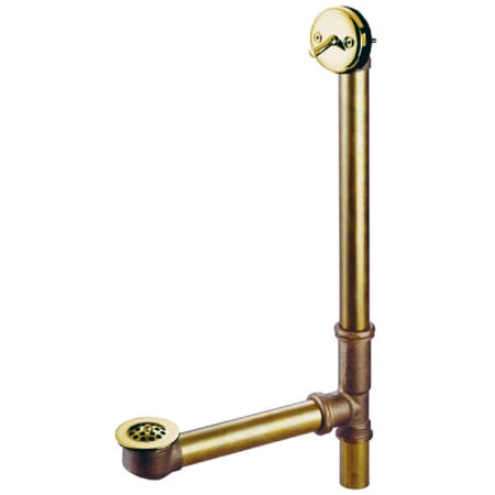 A large image of the Kingston Brass DTL116 Polished Brass