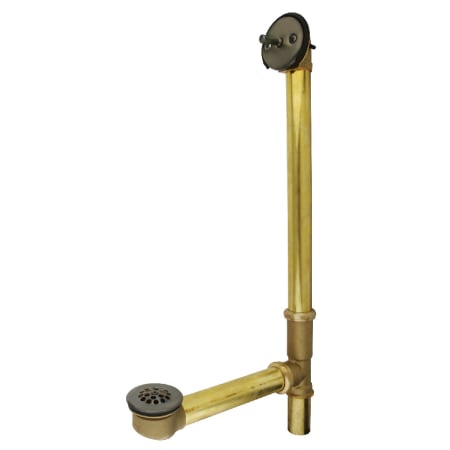 A large image of the Kingston Brass DTL118 Oil Rubbed Bronze