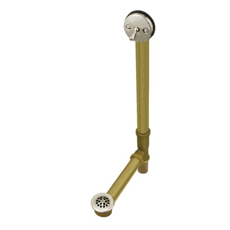 A large image of the Kingston Brass DTL118 Polished Nickel