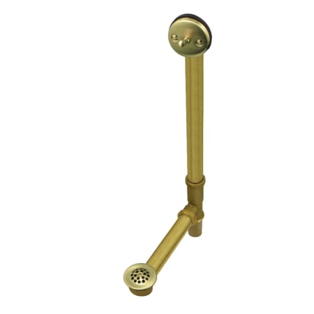 A large image of the Kingston Brass DTL118 Brushed Brass