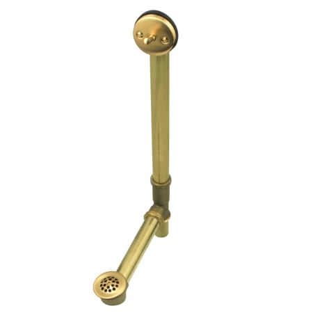 A large image of the Kingston Brass DTL120 Brushed Brass