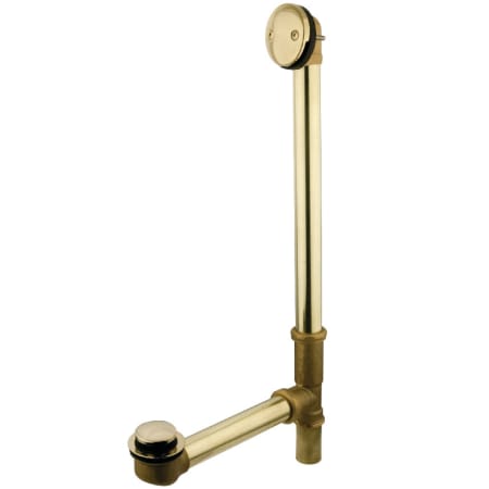 A large image of the Kingston Brass DTT218 Polished Brass