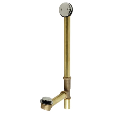 A large image of the Kingston Brass DTT218 Polished Nickel