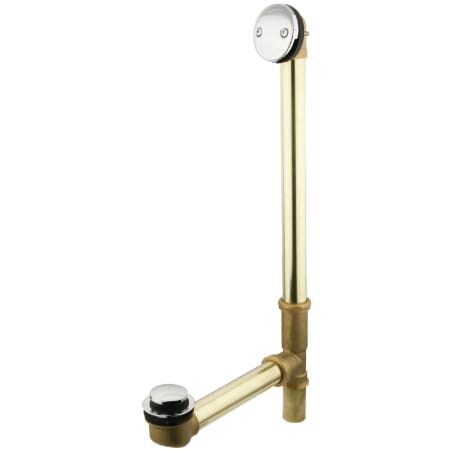 A large image of the Kingston Brass DTT220 Polished Chrome