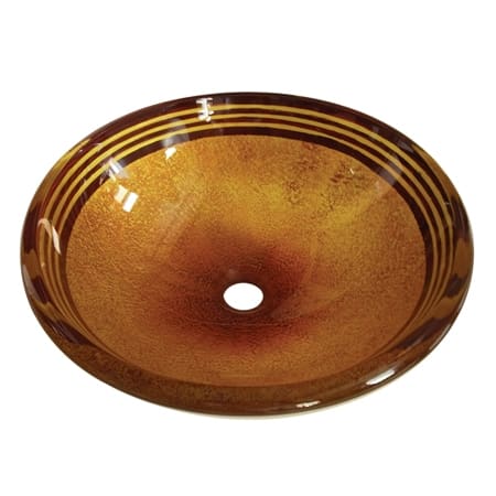 A large image of the Kingston Brass EVSPFB3 Firenze Amber Bronze