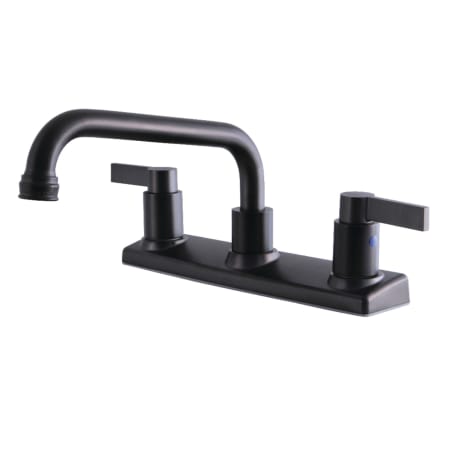 A large image of the Kingston Brass FB213.NDL Oil Rubbed Bronze