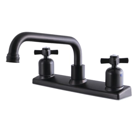 A large image of the Kingston Brass FB213.ZX Oil Rubbed Bronze