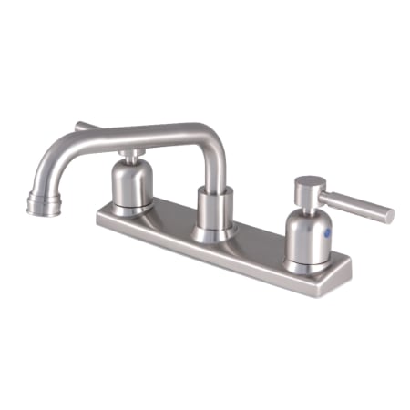 A large image of the Kingston Brass FB213.DL Brushed Nickel