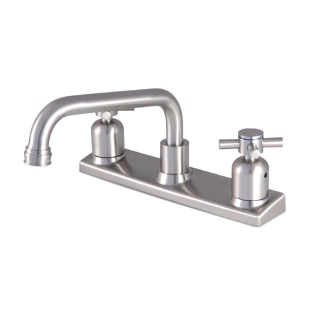 A large image of the Kingston Brass FB213.DX Brushed Nickel