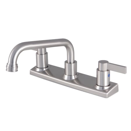 A large image of the Kingston Brass FB213.NDL Brushed Nickel