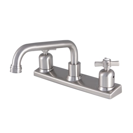 A large image of the Kingston Brass FB213.ZX Brushed Nickel