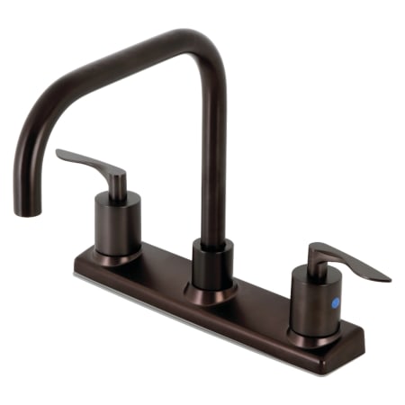 A large image of the Kingston Brass FB214.SVL Oil Rubbed Bronze