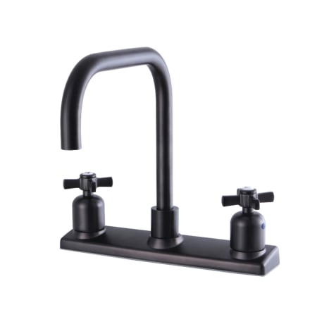 A large image of the Kingston Brass FB214.ZX Oil Rubbed Bronze