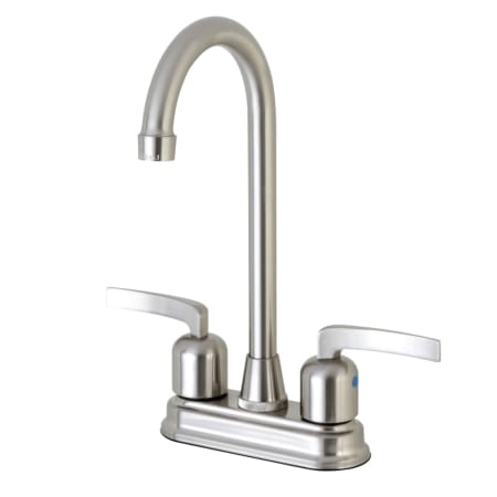 A large image of the Kingston Brass FB49.EFL Brushed Nickel