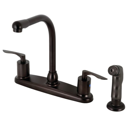 A large image of the Kingston Brass FB75.SVLSP Oil Rubbed Bronze