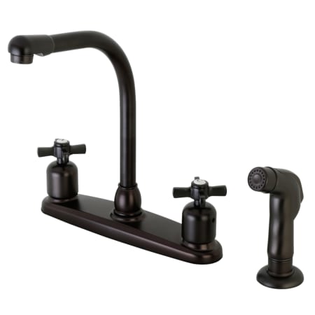 A large image of the Kingston Brass FB75.ZXSP Oil Rubbed Bronze