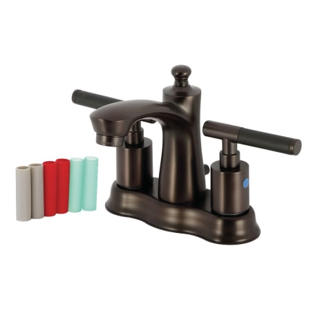 A large image of the Kingston Brass FB761.CKL Oil Rubbed Bronze