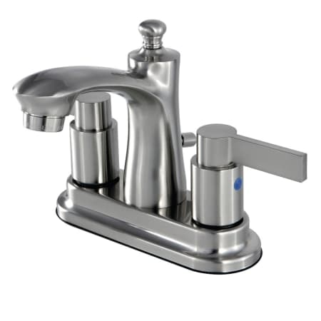 A large image of the Kingston Brass FB762.NDL Brushed Nickel