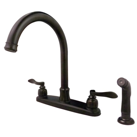 A large image of the Kingston Brass FB779.NFLSP Oil Rubbed Bronze
