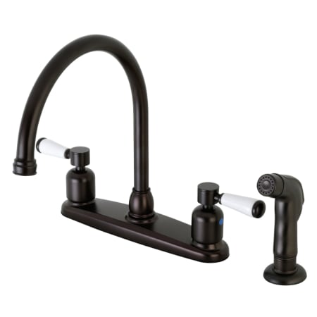 A large image of the Kingston Brass FB79.DPLSP Oil Rubbed Bronze