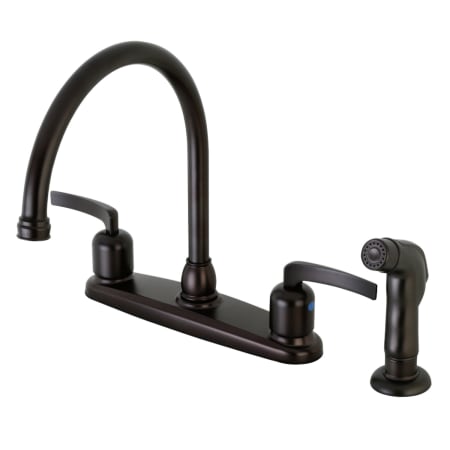 A large image of the Kingston Brass FB79.EFLSP Oil Rubbed Bronze