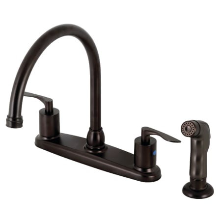 A large image of the Kingston Brass FB79.SVLSP Oil Rubbed Bronze