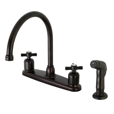 A large image of the Kingston Brass FB79.ZXSP Oil Rubbed Bronze