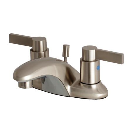 A large image of the Kingston Brass FB862.NDL Brushed Nickel