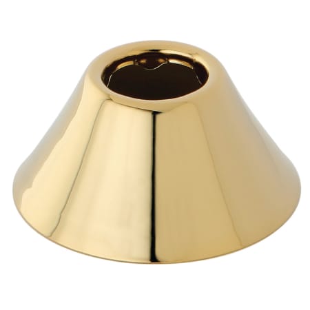 A large image of the Kingston Brass FLBELL12 Polished Brass