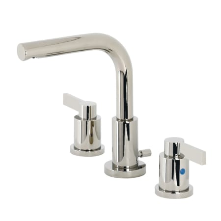 A large image of the Kingston Brass FSC895.NDL Polished Nickel