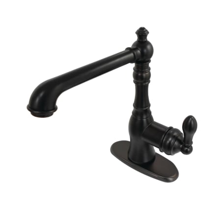 A large image of the Kingston Brass FSY720.ACL Oil Rubbed Bronze