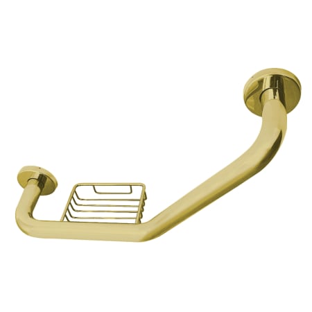 A large image of the Kingston Brass GBS141012CS Polished Brass