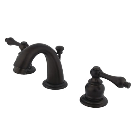 A large image of the Kingston Brass GKB91.AL Oil Rubbed Bronze