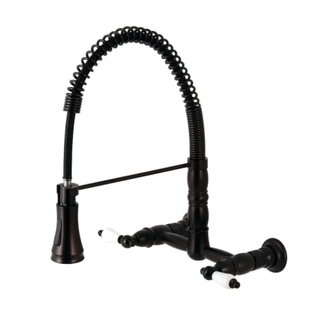 A large image of the Kingston Brass GS124.PL Oil Rubbed Bronze