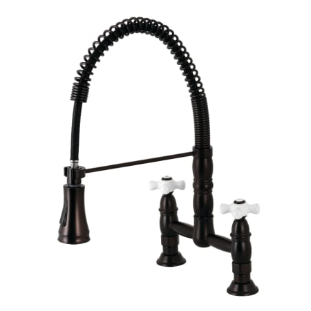A large image of the Kingston Brass GS127.PX Oil Rubbed Bronze