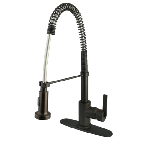 A large image of the Kingston Brass GS888.CTL Oil Rubbed Bronze