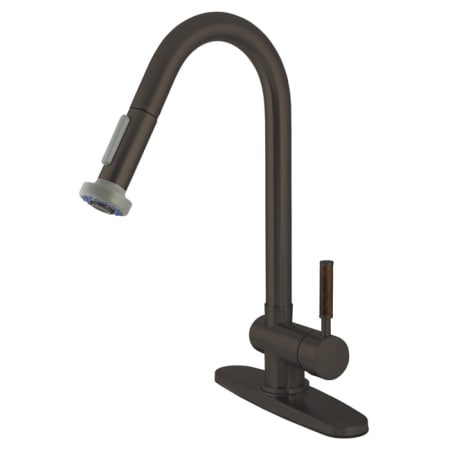 A large image of the Kingston Brass GS888.DWL Oil Rubbed Bronze