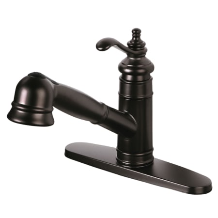 A large image of the Kingston Brass GSC757.TL Oil Rubbed Bronze