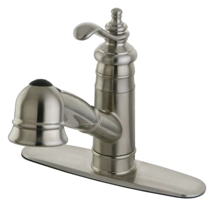 A large image of the Kingston Brass GSC757.TL Brushed Nickel