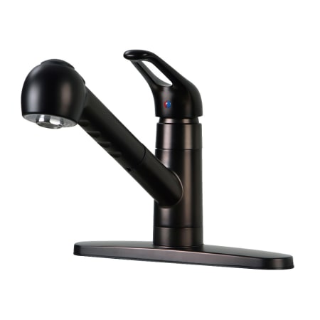 A large image of the Kingston Brass GSC88.NCLSP Oil Rubbed Bronze