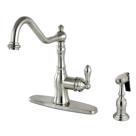 A large image of the Kingston Brass GSY770.ACLBS Brushed Nickel