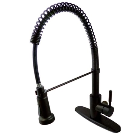 A large image of the Kingston Brass GSY888.DL Oil Rubbed Bronze