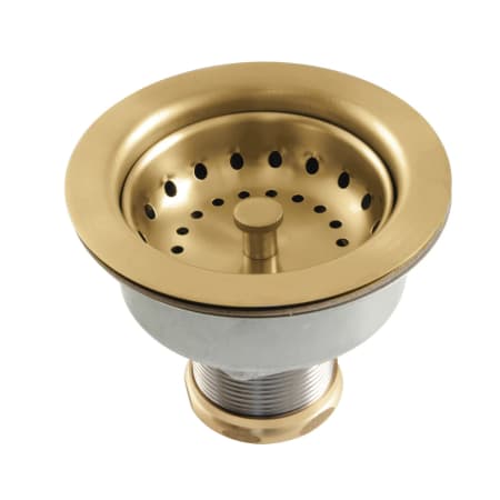 A large image of the Kingston Brass K112 Brushed Brass