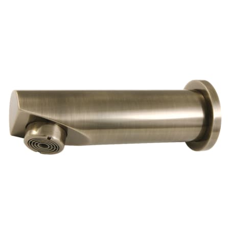 A large image of the Kingston Brass K8187A Black Stainless
