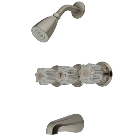 A large image of the Kingston Brass KB13 Brushed Nickel