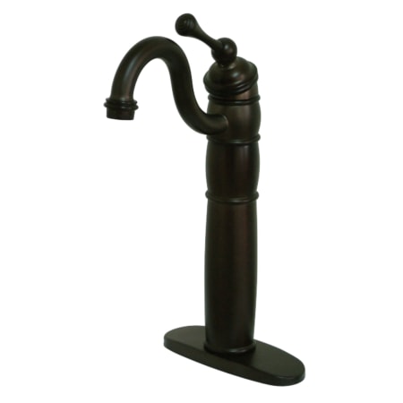 A large image of the Kingston Brass KB142.BL Oil Rubbed Bronze